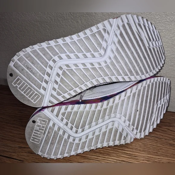 PUMA Pacer Future Bleached Sneaker Trainer Womens Size 8.5 - Picture 4 of 5